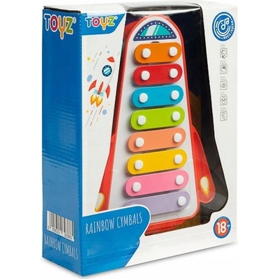 TOYZ VZDELÁVACIA HRAČKA DÚHOVÉ CIMBALKY