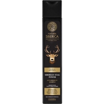 Natura Siberica Men Line šampon proti lupům Síla sibiřského jelena 250 ml