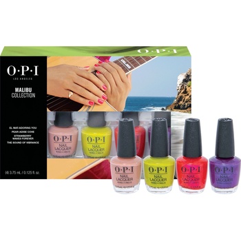 OPI Комплект Opi Malibu Гел-Ефект Лак за нокти 4 бр. 3.75 ml