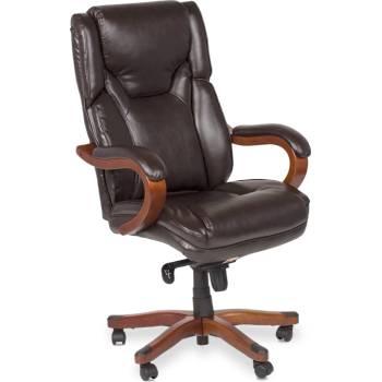 Президентски офис стол Carmen 6400 - тъмен шоколад (3520333)