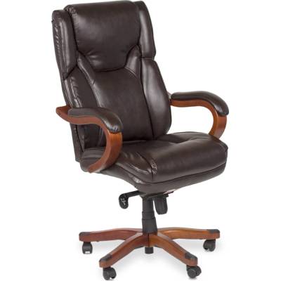 Президентски офис стол Carmen 6400 - тъмен шоколад (3520333)