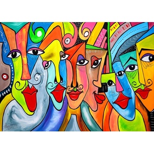 Enjoy - Puzzle Faces of Life - 1 000 piese