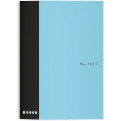 Oxybag PASTELINi sešit 444 A4 linkovaný modrý