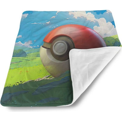 Sablio Detská deka pre bábätko Pokemon ball Krajina