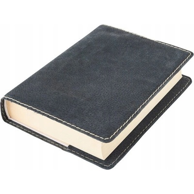 Kožený obal na knihu Klasik M 22,7 x 36,3 cm kůže červená