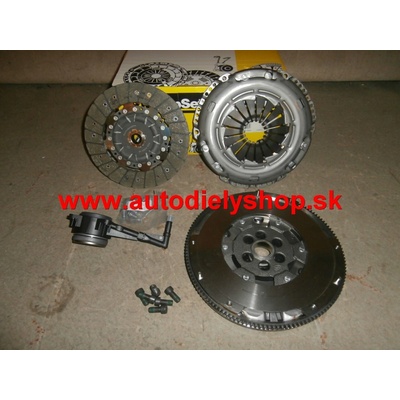 VW GOLF IV 2/02-6/06 Spojková sada kompletná + zotrvačník + hydraulické ložisko