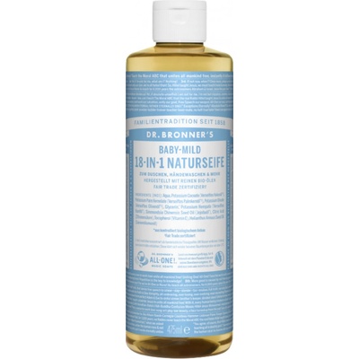 Dr. Bronner's 18in1 Pure Castile magic soap baby unscented 475 ml