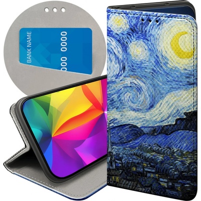 Hello Case Flipové Huawei MAGIC 5 LITE / HONOR X40 / X9A s potlačou KABURA modré umelci a celebrity Vincent van Gogh