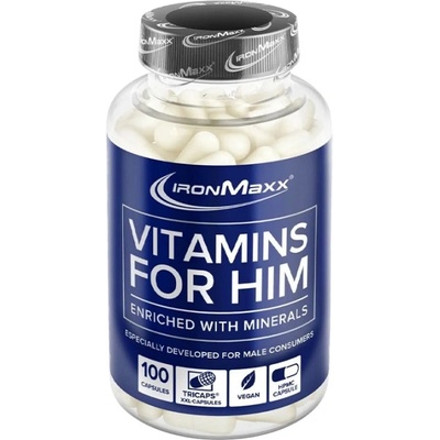 IronMaxx Vitamins For Him [100 капсули]