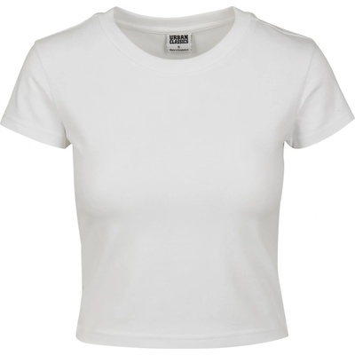 Urban Classics Tričko dámske Ladies Stretch Jersey biele