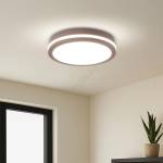 Brilagi - LED външно таванно осветително тяло BENE LED/24W/230V Ø 26 см кафяво IP54 (BG3860)