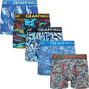 Gianvaglia Набор от пет - мъжки боксерки Gianvaglia многоцветни Gianvaglia | Sin Mnogotsveten | МЪЖЕ | XL