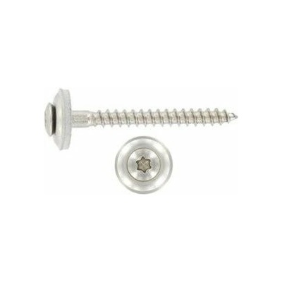 Klempířský šroub s EPDM podložkou, Torx 4,5 x 80 A2 / balení 200 ks – Zbozi.Blesk.cz