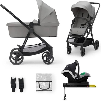 KINDERKRAFT kombinovaný 4v1 Newly Classic Grey + Mink PRO 2024