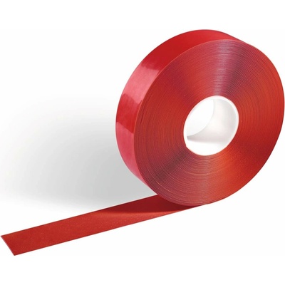 Durable 102103 Duraline Basic Podlahová páska pro značení hal a skladů 50 mm x 30 m 0,5 mm červená