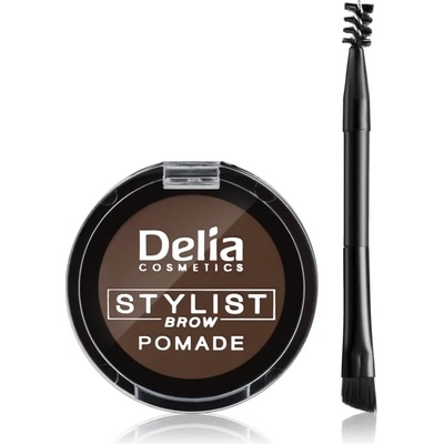 Delia Cosmetics Eyebrow Expert помада за вежди цвят Dark Brown 4 гр