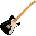 Fender Vintera II 60s Telecaster Thinline MN Black Електрическа китара