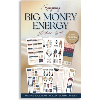 Rongrong samolepky Big Money Energy