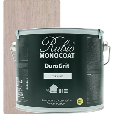 Rubio Monocoat DuroGrit Tuz White - Mасло за външна употреба 5л (6203)