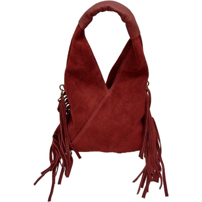 Donatella dámská kožená kabelka 904119 VÍNOVÁ