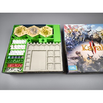 Karak II Insert černý, Varianta: Bez mřížek