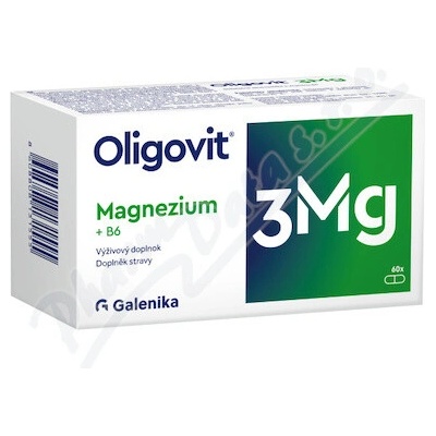 Galenika Oligovit 3 mg magnézium + B6 60 kapsúl
