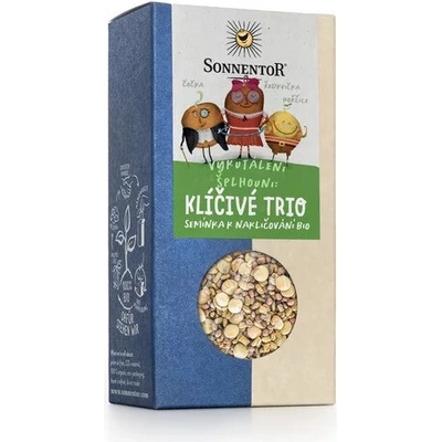 SONNENTOR BIO Kľúčivé trio - semienka na naklíčovanie 120 g