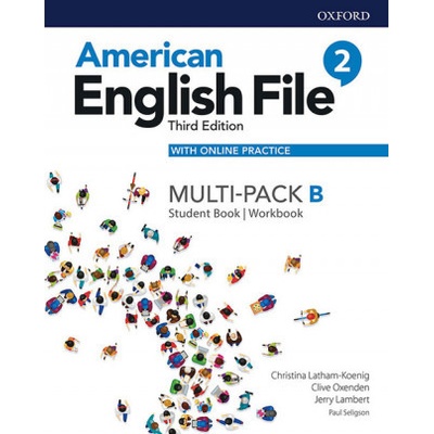 American English File: Level 2: Student Book/Workbook Multi-Pack B with Online Practice