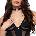 Bedroom Fantasies Kitty Choker Adjustable Black