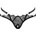 Cottelli Collection Crotchless String 2322250 Black S/M