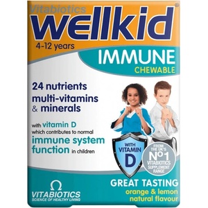 Vitabiotics Wellkid Immune Chewable [30 Дъвчащи таблетки]