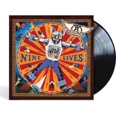Nine Lives - Aerosmith LP