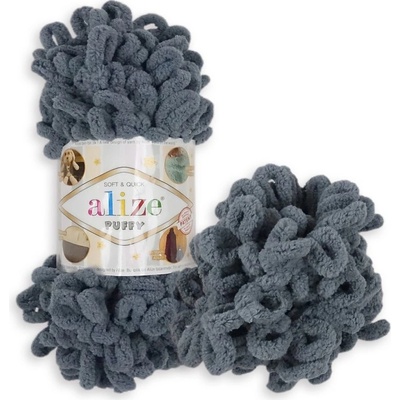 Alize Puffy 87 tmavá šedá