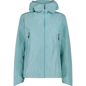 CMP Дамско водоустойчиво яке Cmp Women's 2 Layer Jacket Fix Hood Waterproof jacket - Lagoon - размер 34 (EU) (102-4532-0711)