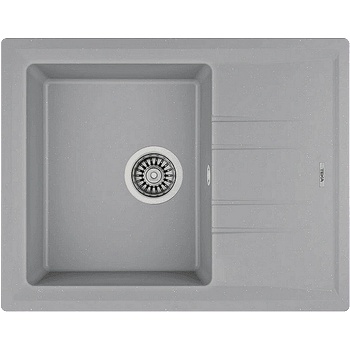 Teka Гранитна мивка, обръщаема, за шкаф 45 см Stone 45 S-TG СИВ МЕТАЛИК (М.1022.СМ)