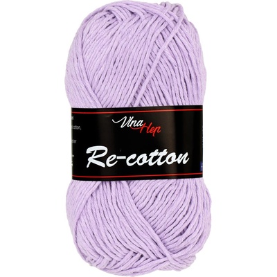 Vlna-hep Příze Re-Cotton - recyklovaná bavlna Re-Cotton: 81314 Lila