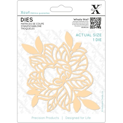 Embosovací a vyřezávací kovová šablona Xcut Květ – Zboží Mobilmania