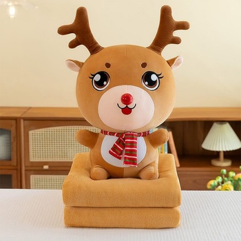 EmonaMall Плюшена играчка 55см, с одеяло 160x105см EmonaMall - Код W5700 (W5700)