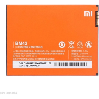 Image 1 of Xiaomi Батерия за Xiaomi Redmi Note, оригинална, 3100 mAh (BAT000003)