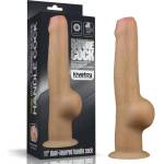  Пенис дилдо с ръкохватка, двойна плътност, 27, 8см. - Handle Cock (LVTOY00549)