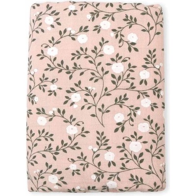 A Little Lovely Company - Муселинова кърпа XL, blossom - dusty pink