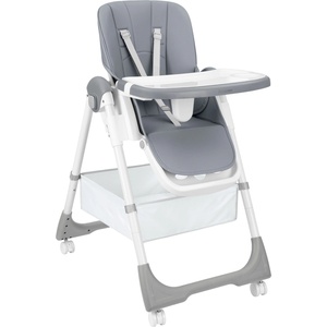 KikkaBoo Стол за храненe Spicy+ Grey (31004010202) - presi