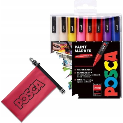 UNI Posca PC-3M 8 ks – Zboží Živě