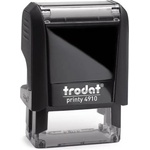 TRODAT Печат TRODAT Printy 4910 черен корпус черен тампон 4910F/F (4910F/F)
