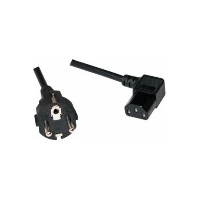 Logilink síťový kabel VDE IEC-C13 2.0m 90°/0° CP117