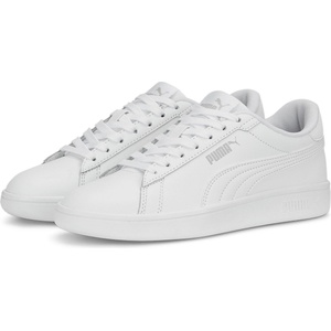 PUMA Детски маратонки Puma Smash Vulc Junior Boys Trainers - White/White