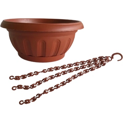 Висяща саксия +синджир малка (1714-1)