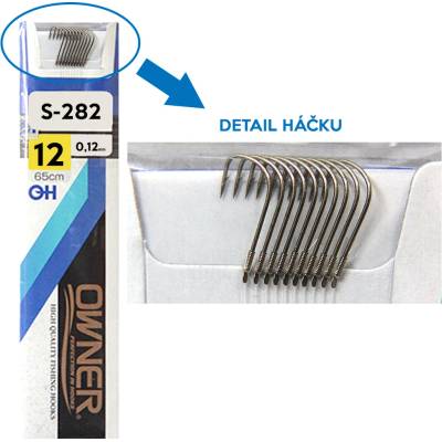 OWNER Návazce na plavanou S-282 vel.12 65cm 0,12mm