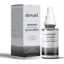Dermokil Anti Blemish Active Charcoal Black Serum 30 ml