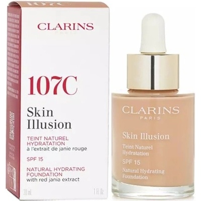Clarins Hydratačný make-up Skin Illusion SPF15 Natura l Hydrating Foundation 107 Beige 30 ml
